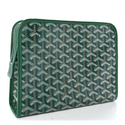 Goyard Goyardine Jouvence Toiletry Pouch MM Green 3 of 9