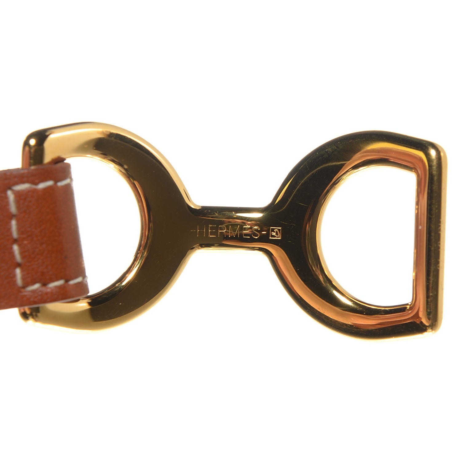 Hermes Tadelakt Pavane Bracelet S Fauve 5 of 7