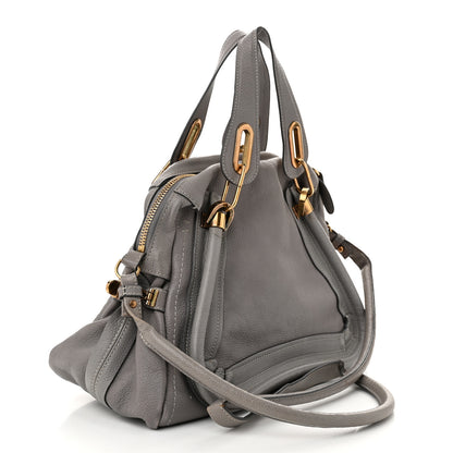 Chloe Calfskin Medium Paraty Cashmere Grey 3 of 12