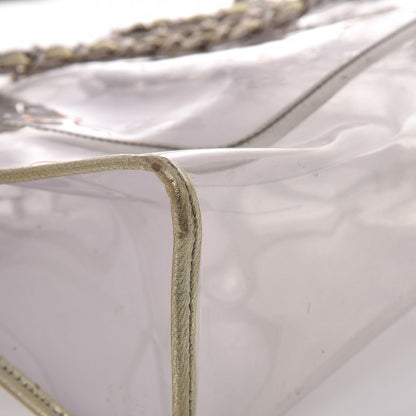 Chanel Vinyl Naked Tote Gold 9 of 13
