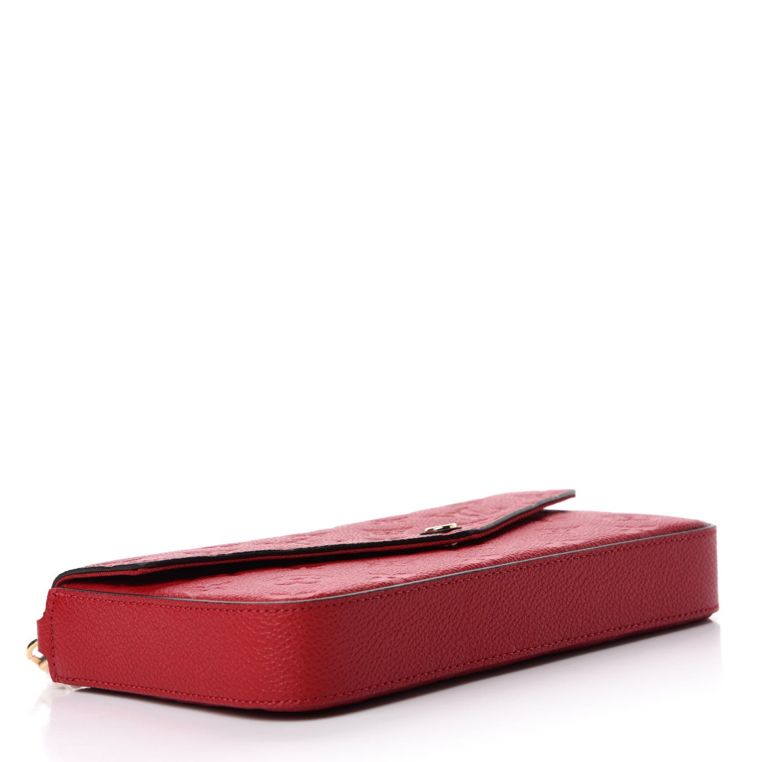 Louis Vuitton Empreinte Pochette Felicie Chain Wallet Scarlet 4 of 11