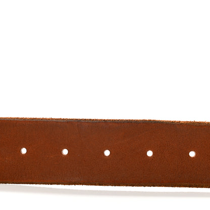 Gucci Faded Calfskin Double G 40mm Belt 85 34 Cuir 4 of 5