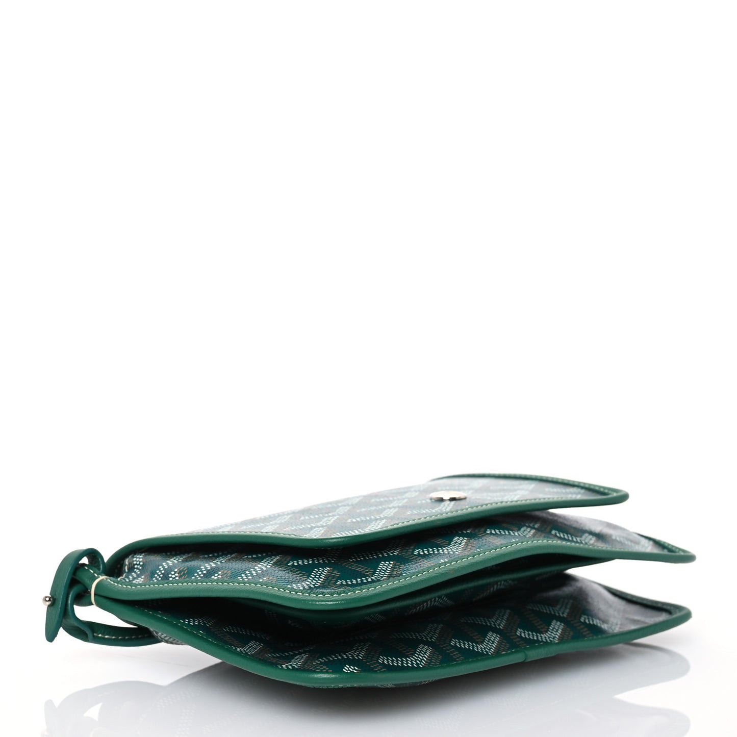 Goyardine Plumet Wallet Clutch Green