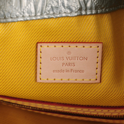 Louis Vuitton Jacquard Quilted Monogram Limelight Clutch GM Perle 6 of 7