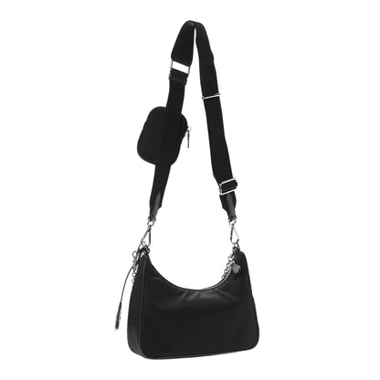 Prada Nylon Re-Edition 2005 Shoulder Bag Black 3 of 12
