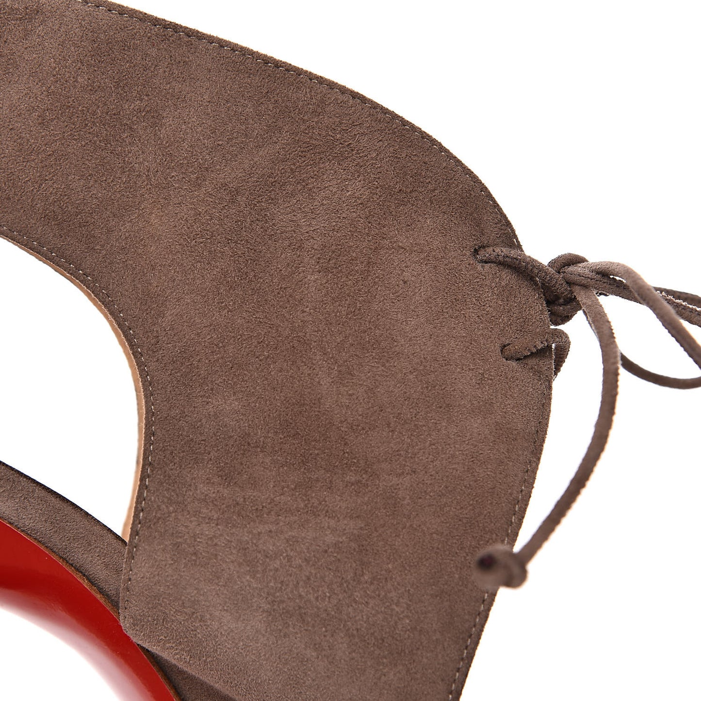 Suede Allegra 120 Peep Toe Pump 41 Lichen