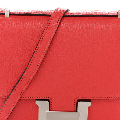 Hermes Chevre Mysore Verso Constance 18 Rose Texas Rose Jaipur 8 of 12