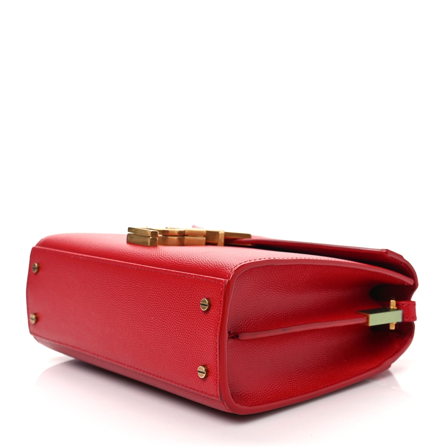 Grain de Poudre Mini Classic Monogram Cassandra Top Handle Red
