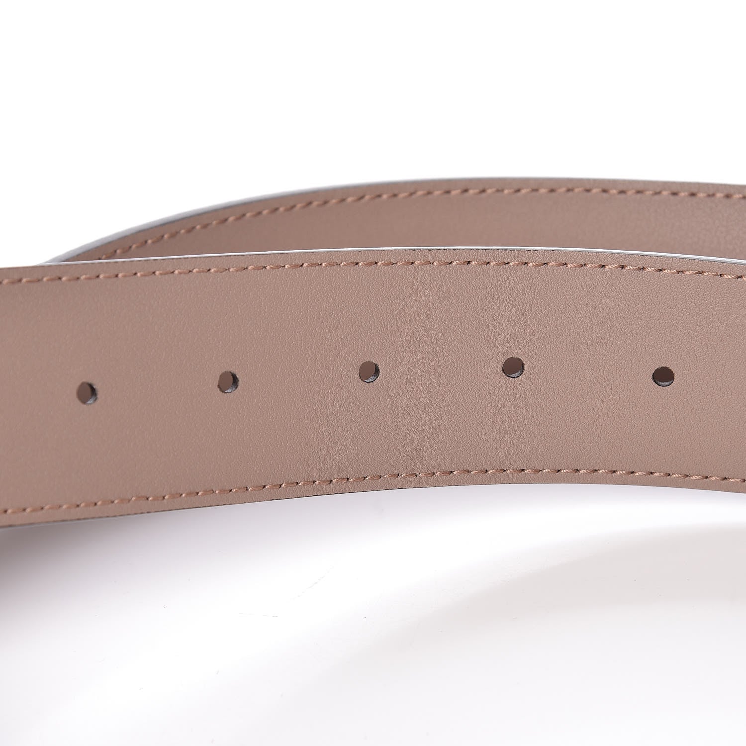 Gucci Calfskin Double G 40mm Belt 95 38 Porcelain Rose 6 of 7