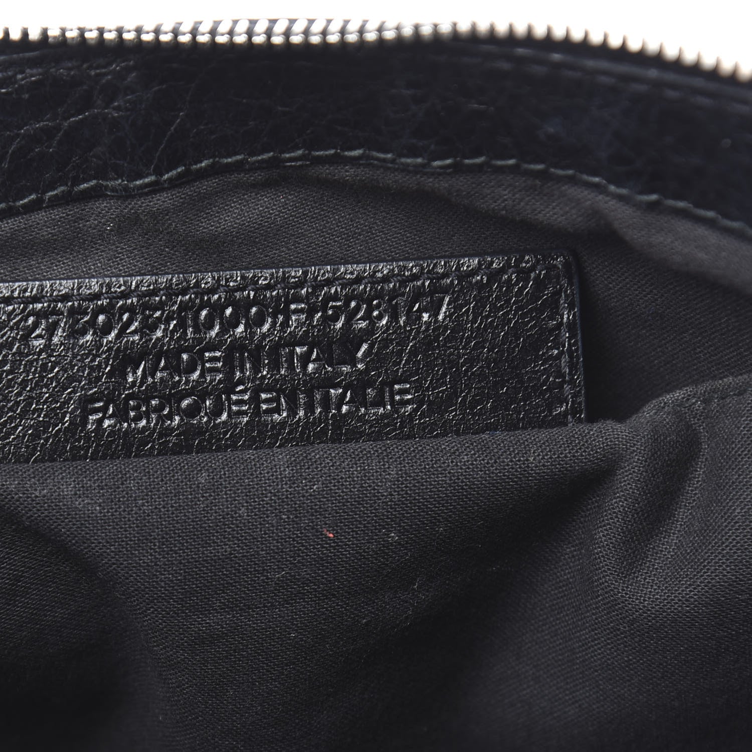 Balenciaga Agneau Arena Classic Hardware Large Clip Black 7 of 10