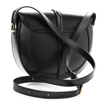 Celine Satinated Calfskin Besace 16 Black 3 of 9