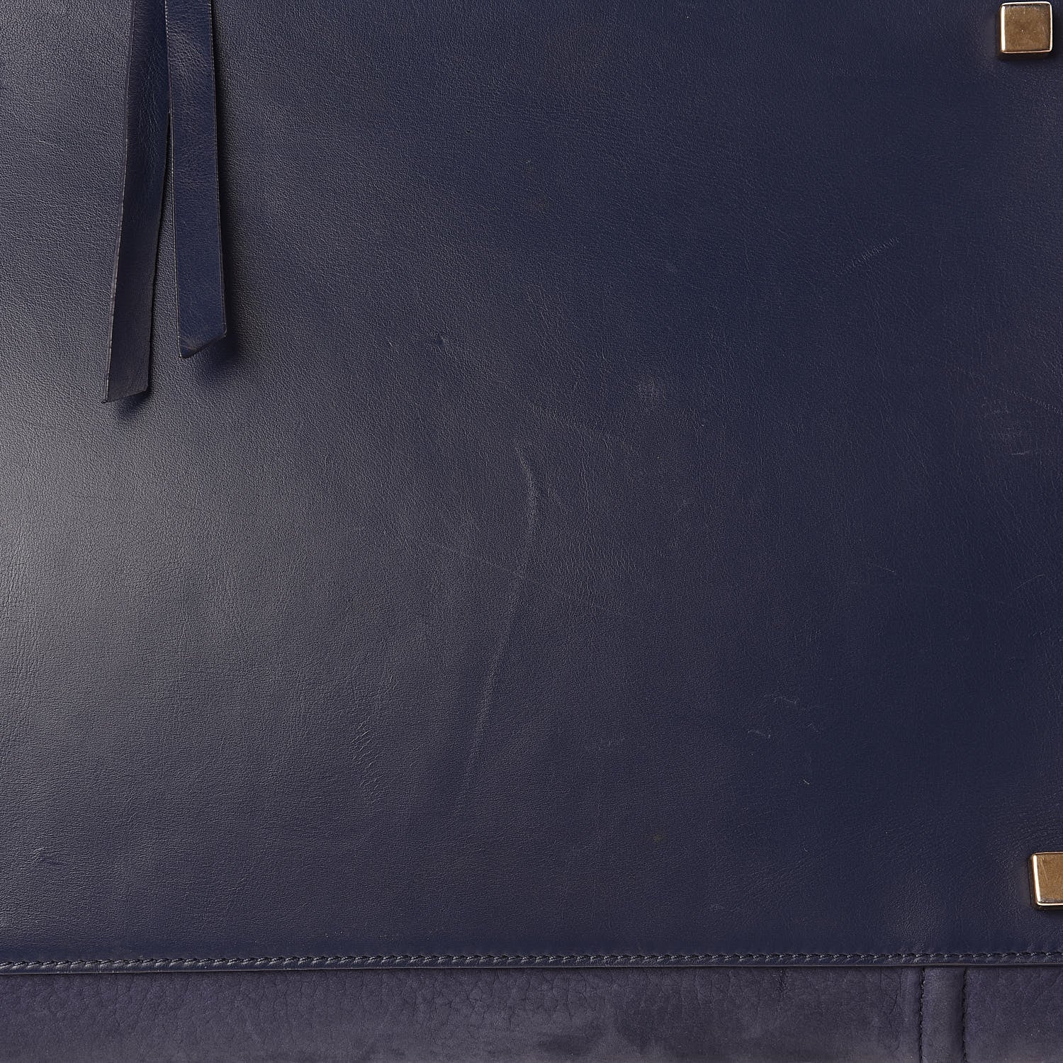 Celine Nubuck Calfskin Medium Phantom Luggage Navy 10 of 10