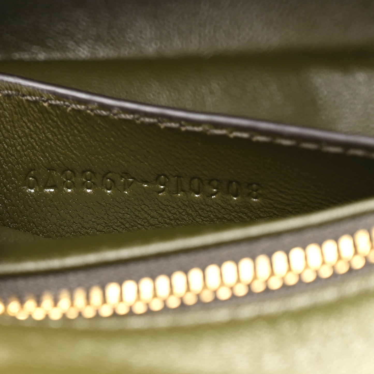 Lambskin Mini GG Milano Top Handle Shoulder Bag Green
