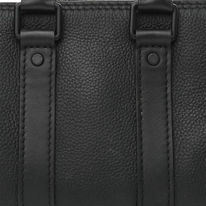 Louis Vuitton Calfskin Damier City XS Keepall Black 7 of 13