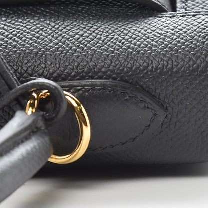 Hermes Epsom Kelly Sellier 25 Black 12 of 38