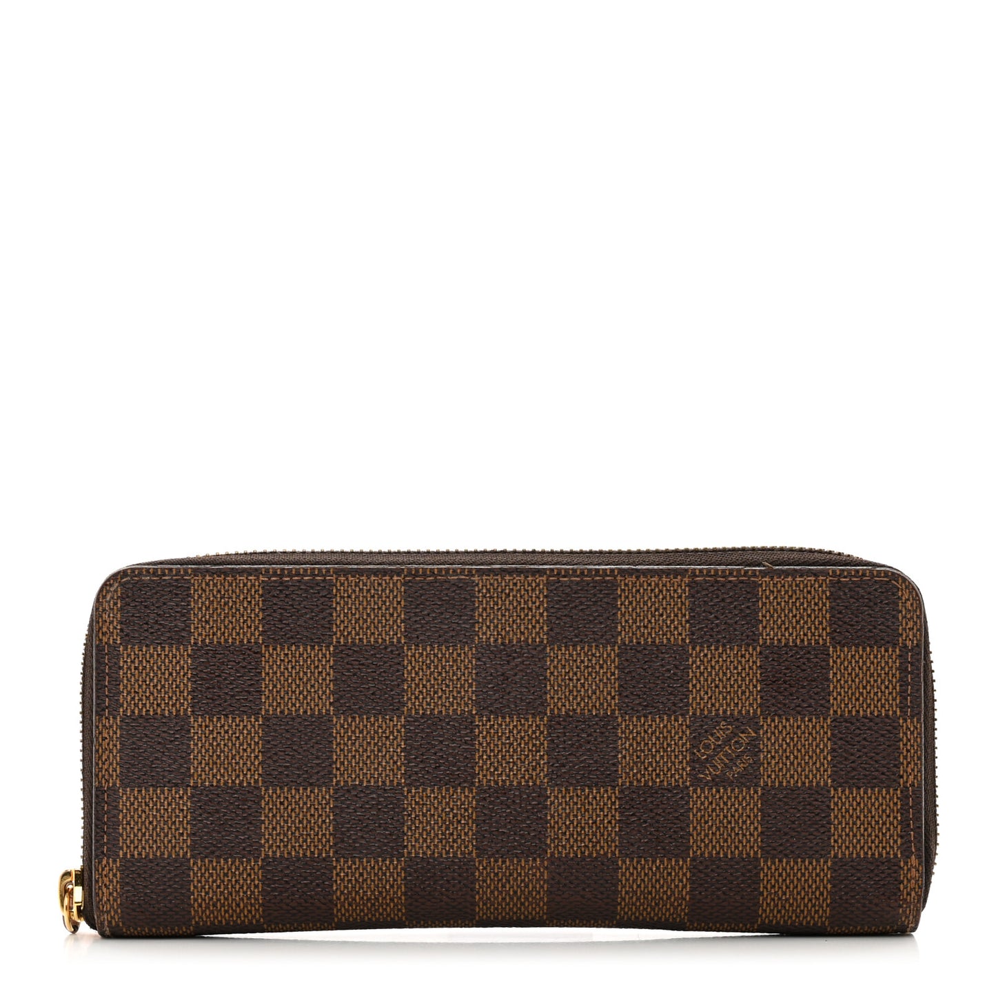 Damier Ebene Clemence Wallet Rose Ballerine