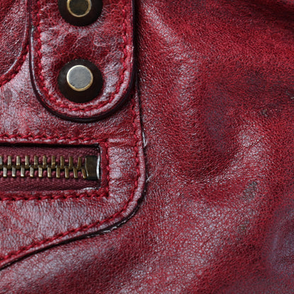 Balenciaga Chevre Classic Hardware Purse Rouge Vif 17 of 19
