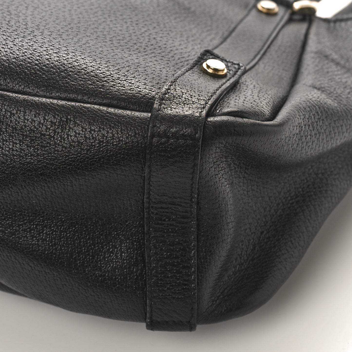 Calfskin Medium Abbey Shoulder Bag Black