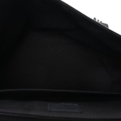 Louis Vuitton Calfskin Monogram Shadow Messenger Voyager PM  Black 5 of 9