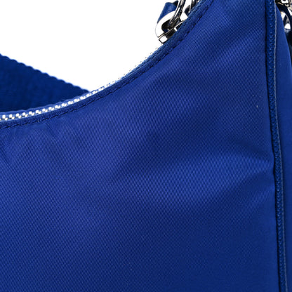 Prada Nylon Re-Edition 2005 Shoulder Bag Indaco 10 of 15