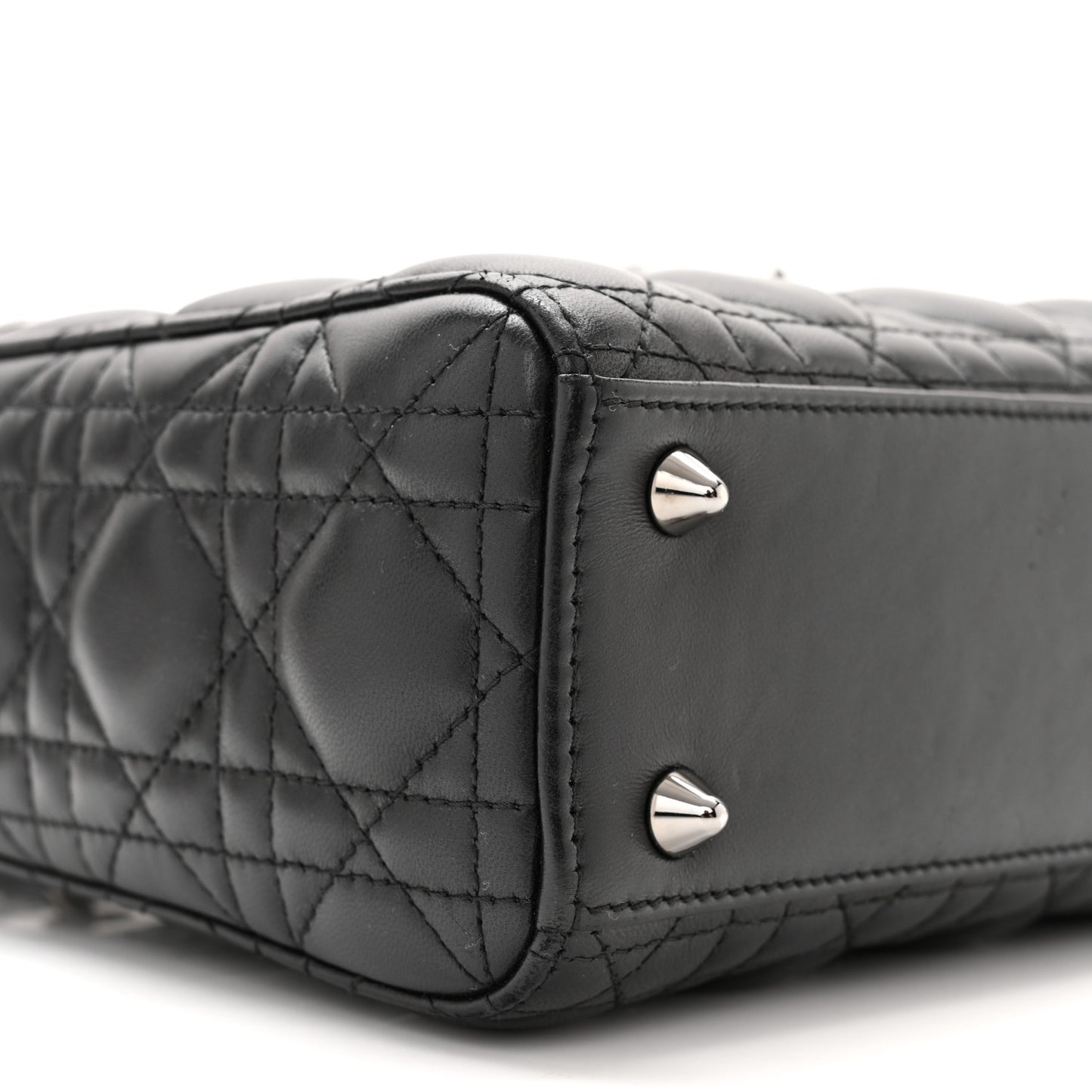 Lambskin Cannage Small My ABCDior Lady Dior Black