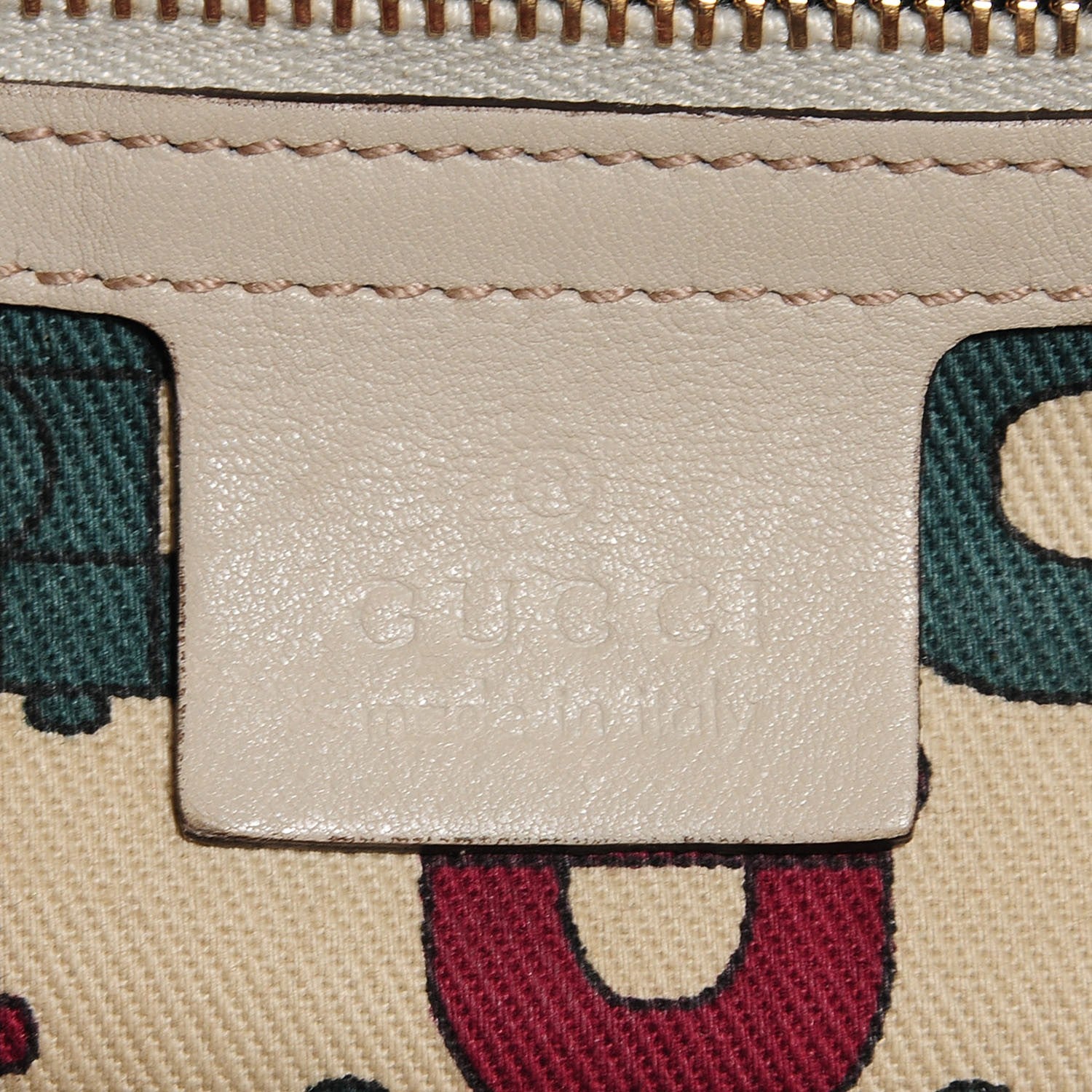 Gucci Guccissima Pop Bamboo Top Handle Tote Off White 6 of 8