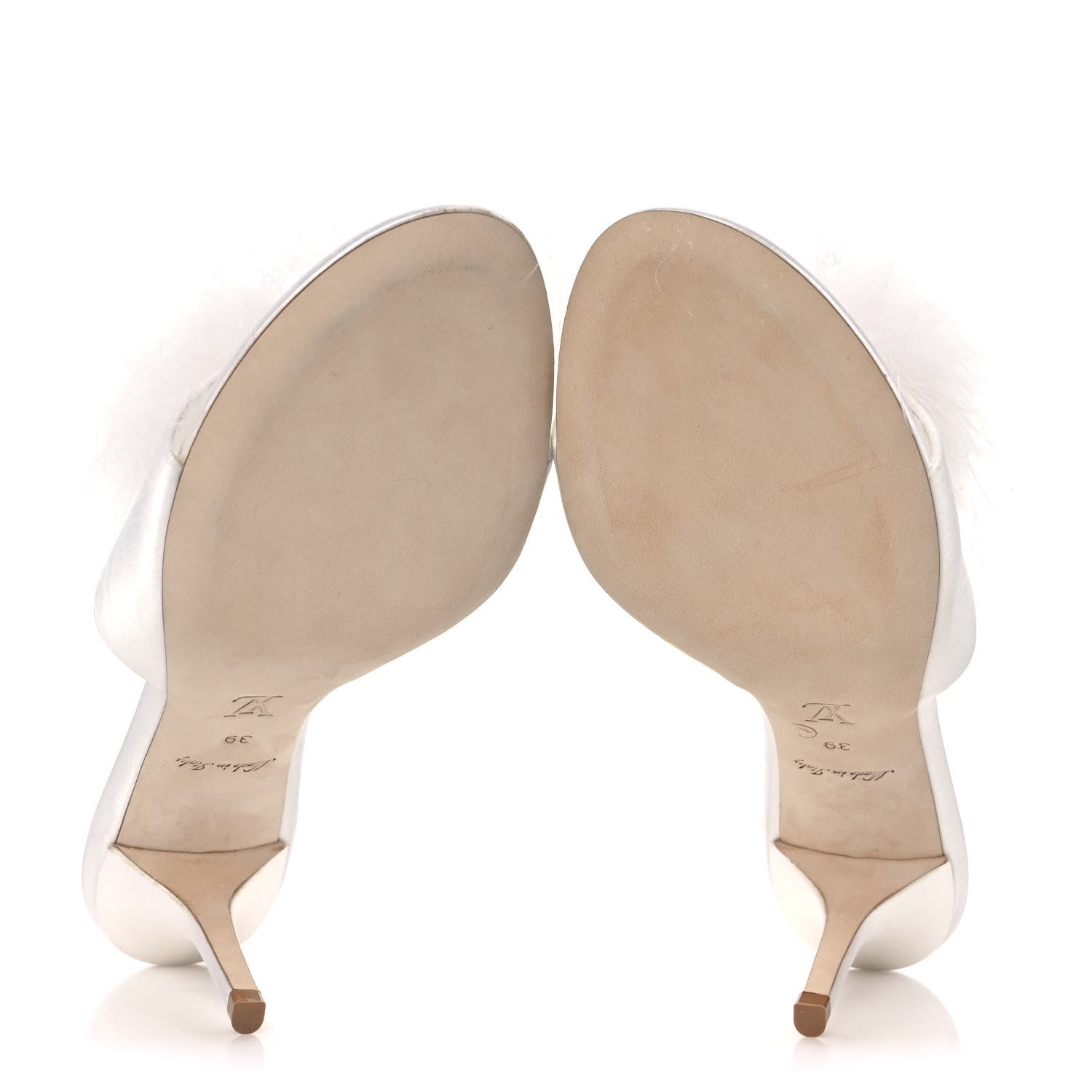 Louis Vuitton Marabou Crystal LV Marilyn Mule 39 White 5 of 9