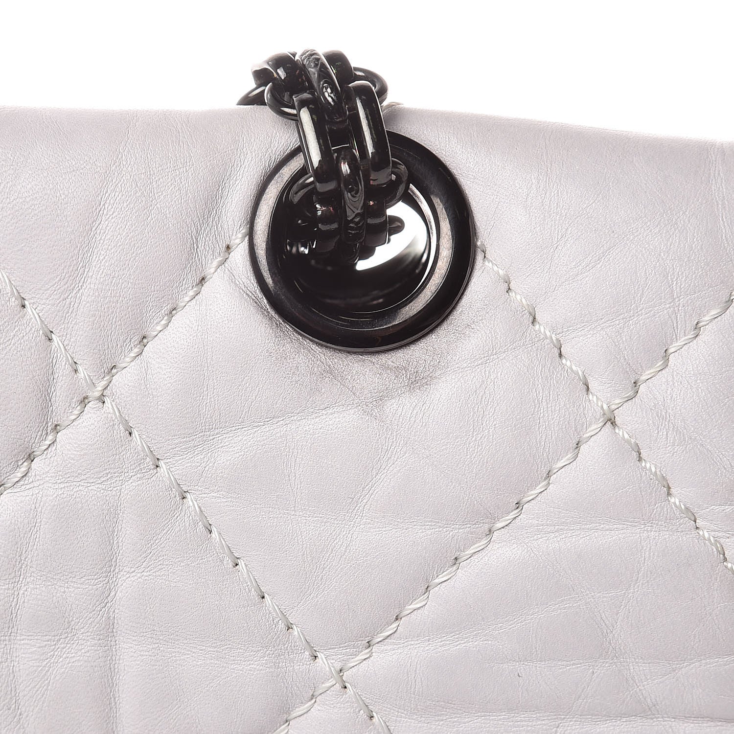 Chanel Aged Calfskin Reissue XL Maxi Flap White 16 of 19