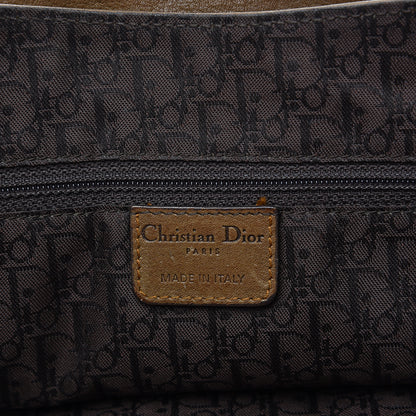 Christian Dior Calfskin Gaucho Double Saddle Bag Brown 5 of 17