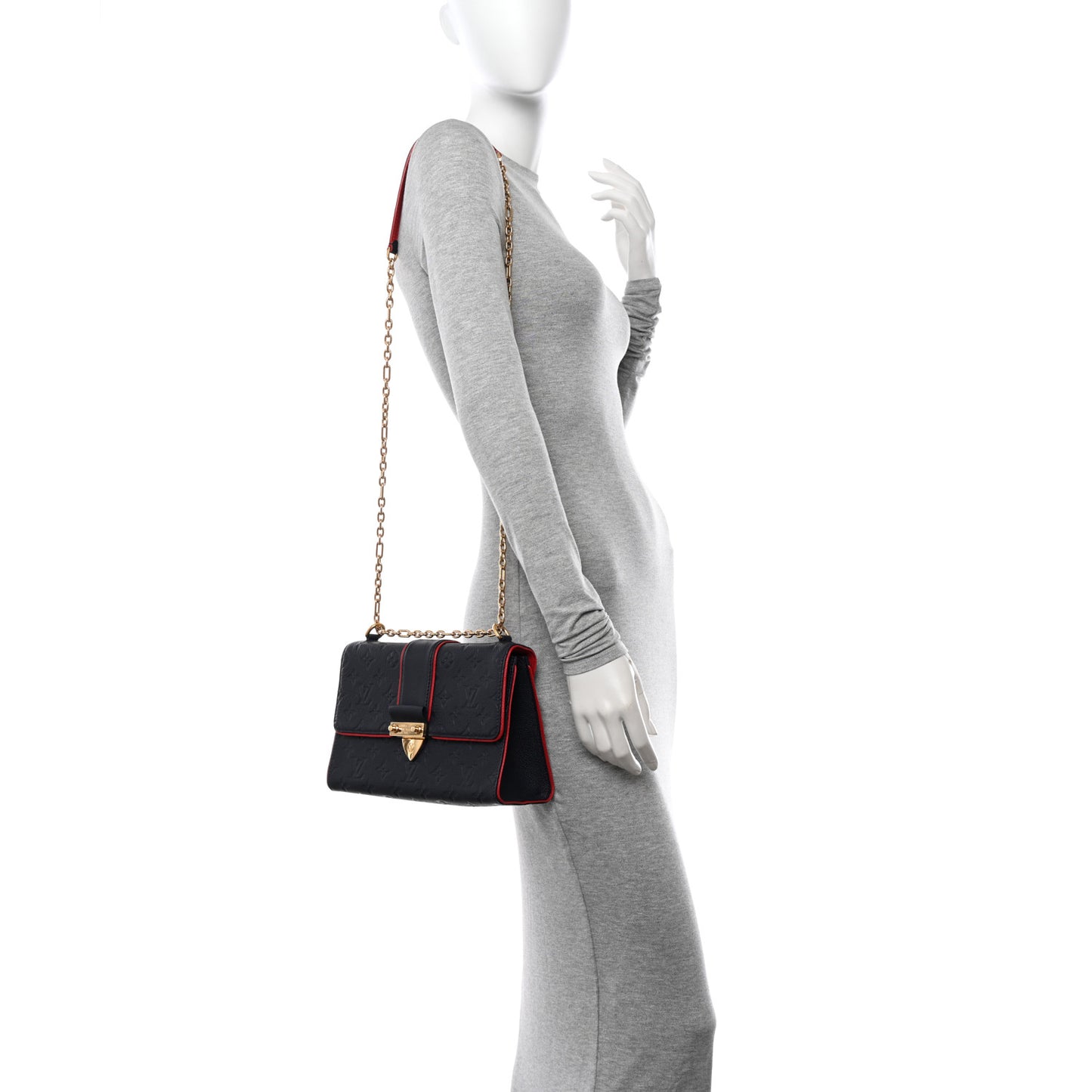 Empreinte Saint Sulpice PM Marine Rouge