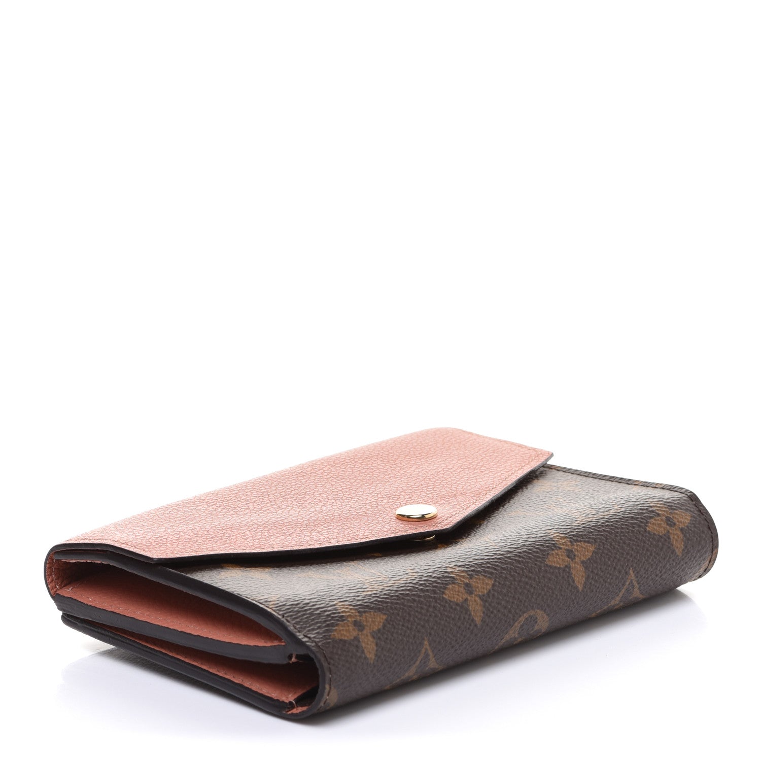 Louis Vuitton Monogram Pallas Compact Wallet Rose Poudre 4 of 9