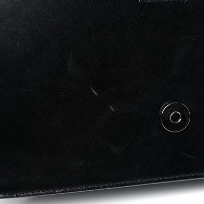 Alexander McQueen Calfskin Knuckle Shoulder Bag Black 13 of 22