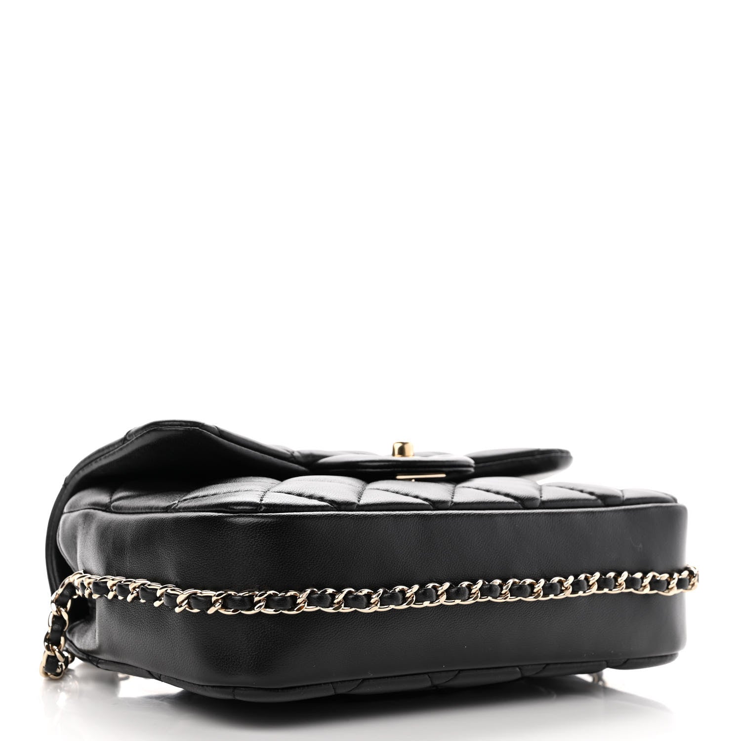 Chanel Lambskin Quilted Small My Precious Flap Black 4 of 11