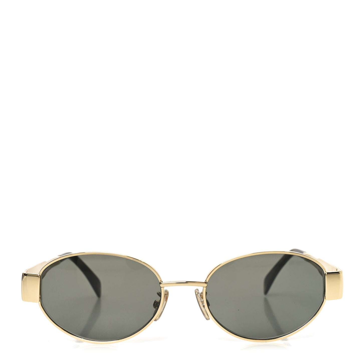 Metal Triomphe 01 Sunglasses CL40235U Gold Green
