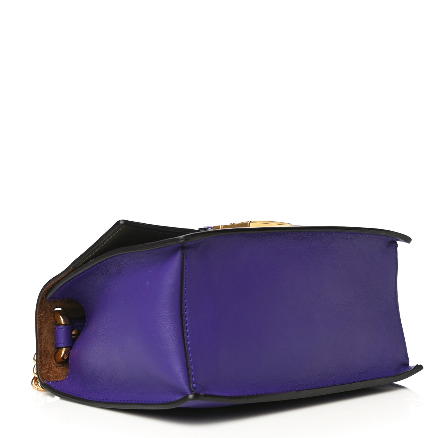 Vitello Grace Matte Small Kan U Shoulder Bag Purple Rain