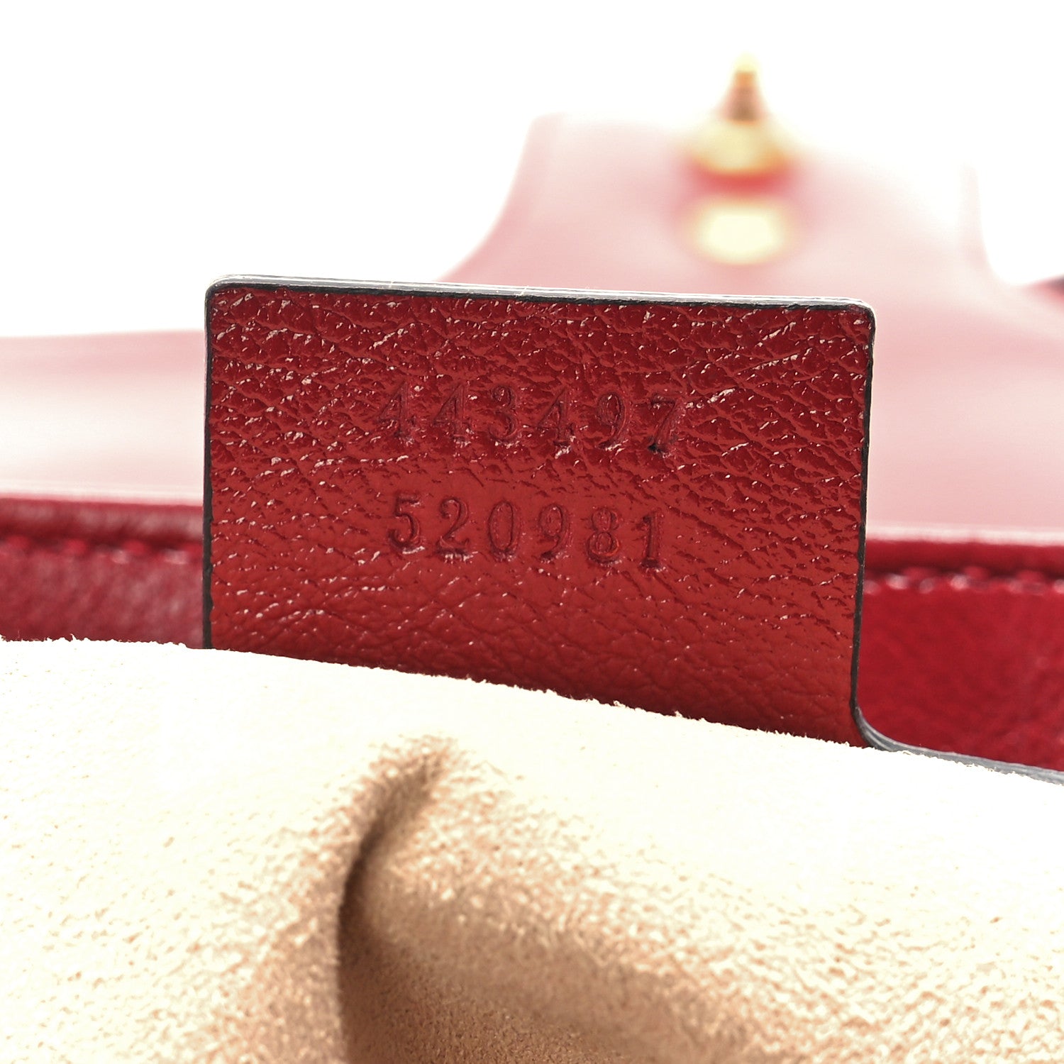 Gucci Vintage Effect Calfskin Matelasse Diagonal Small Torchon GG Marmont Shoulder Bag Black Romantic Cherry 7 of 12