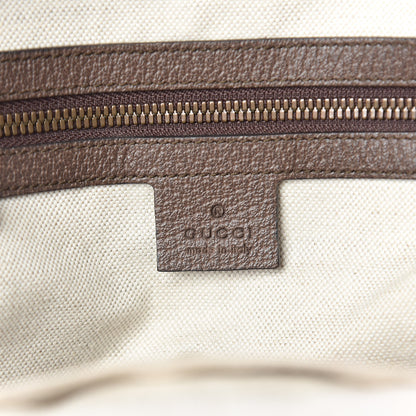 Gucci GG Supreme Monogram Calfskin Web Small Ophidia Day Backpack Beige Ebony New Acero 6 of 9