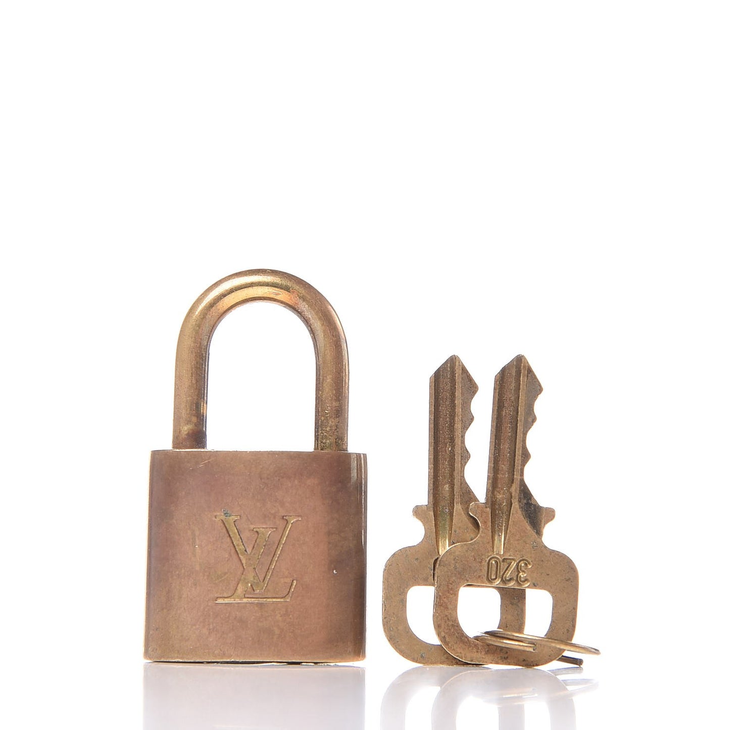 Brass Lock and Key Set #320