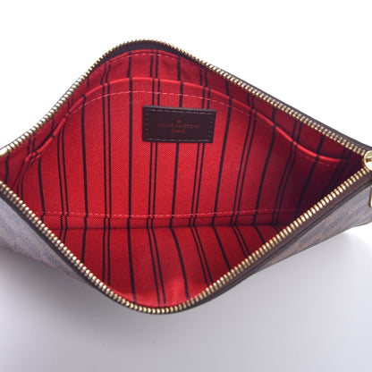 Louis Vuitton Damier Ebene Neverfull MM GM Pochette 5 of 7