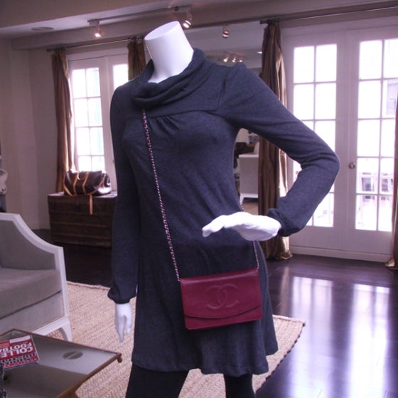 Wallet On Chain Cross Body Flap Bag