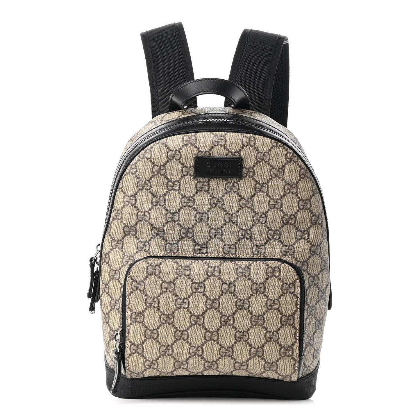 GG Supreme Monogram Small Eden Day Backpack Black