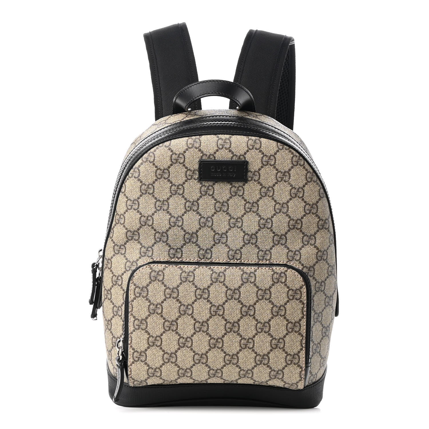 Gucci GG Supreme Monogram Small Eden Day Backpack Black 1 of 11