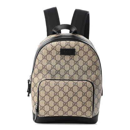 Gucci GG Supreme Monogram Small Eden Day Backpack Black 1 of 11