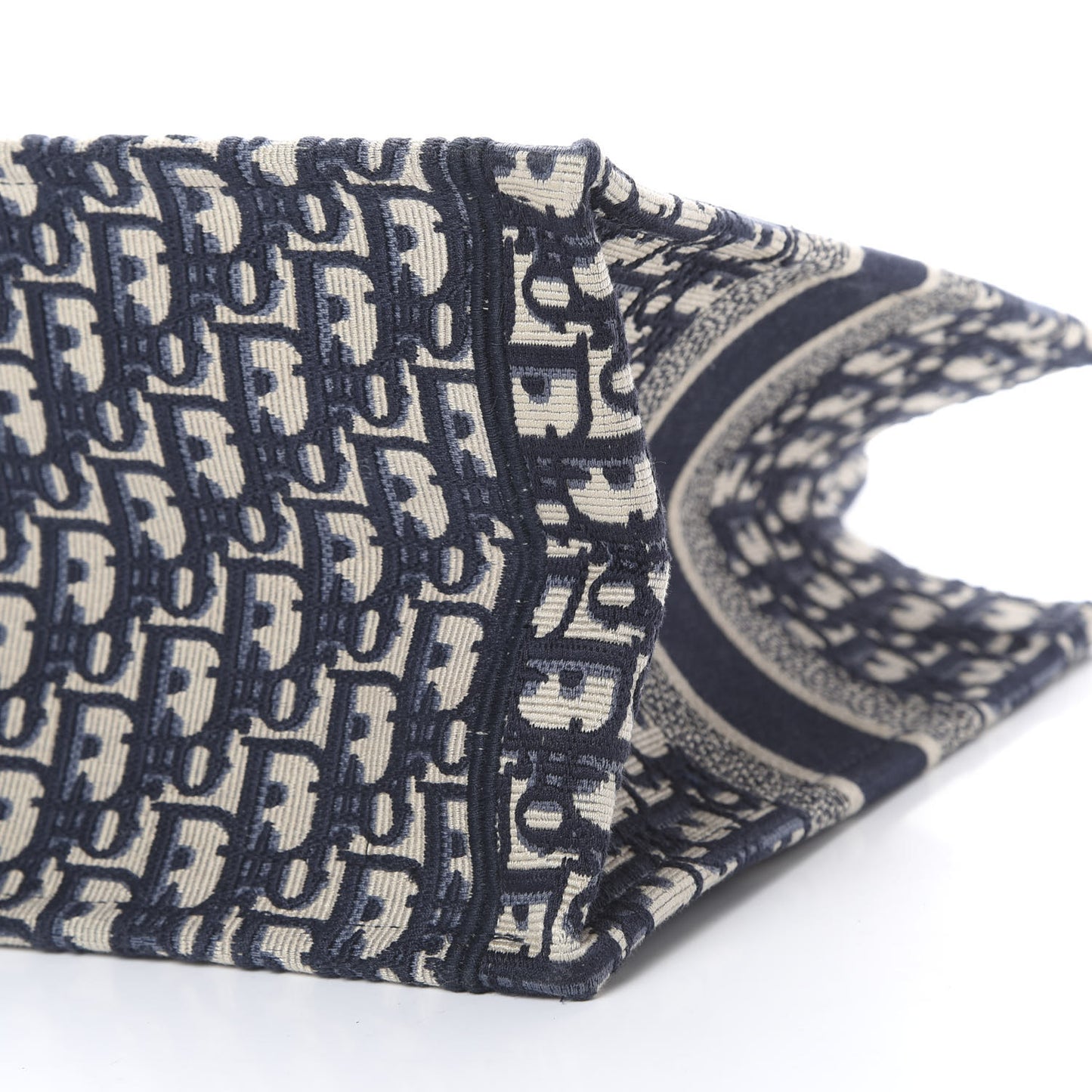 Oblique Medium Book Tote Blue Multicolor