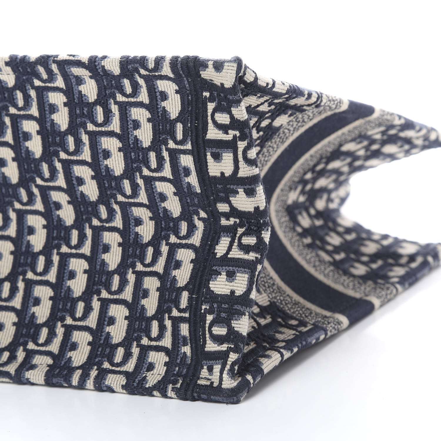Christian Dior Oblique Medium Book Tote Blue Multicolor 9 of 9