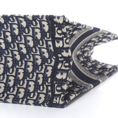 Christian Dior Oblique Medium Book Tote Blue Multicolor 9 of 9