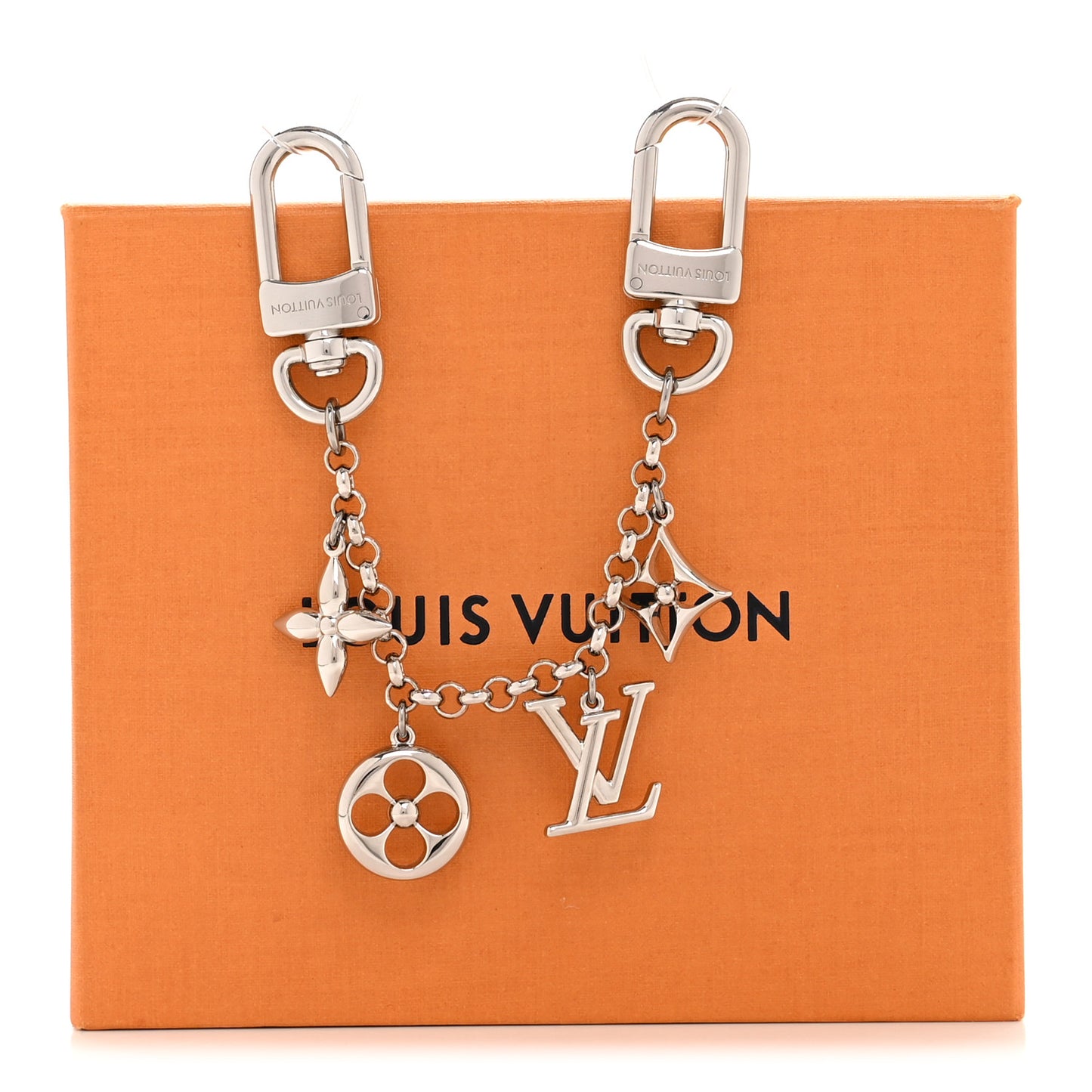 LV Iconic Bag Charm Silver