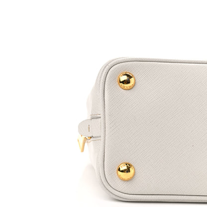 Prada Saffiano Lux Small Promenade Tote Talco 8 of 10