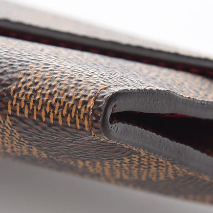Louis Vuitton Damier Ebene Josephine Wallet Red 6 of 11