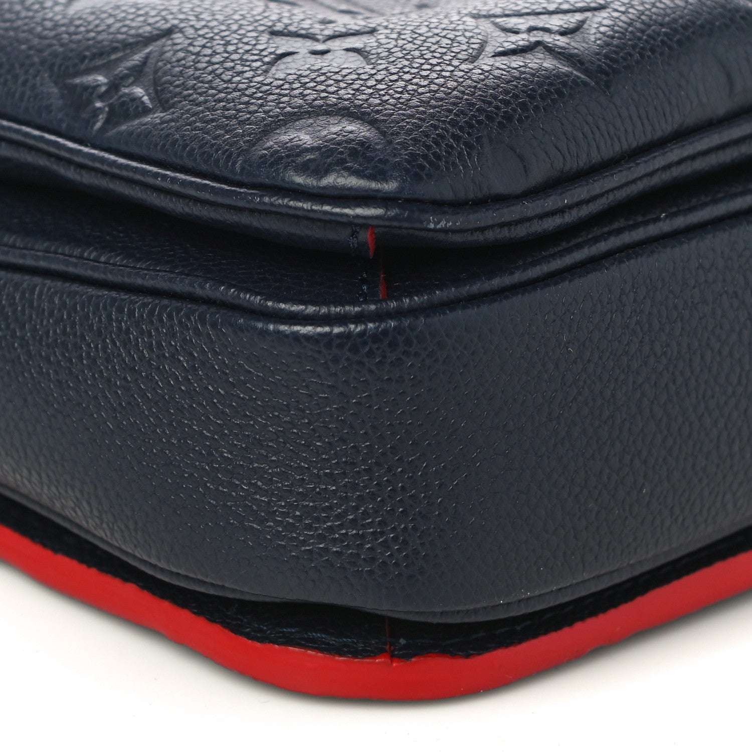 Louis Vuitton Empreinte Pochette Metis Marine Rouge 8 of 10